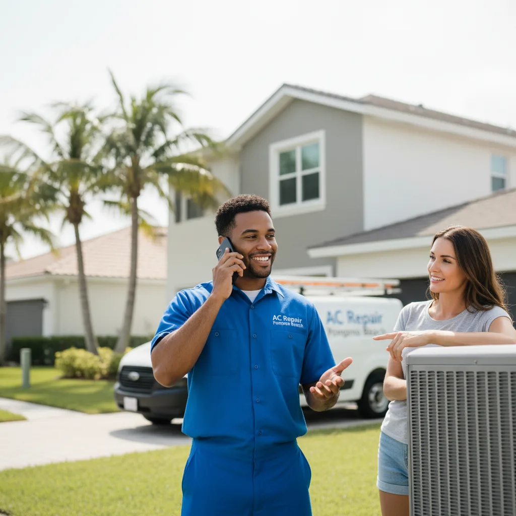 AC Repair Pompano Beach customer support in Norman